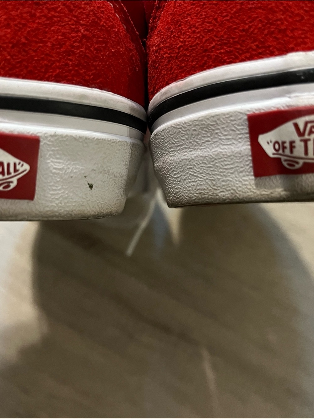 Vans Old Skool Red Canvas Sneakers - Picture 6 of 6